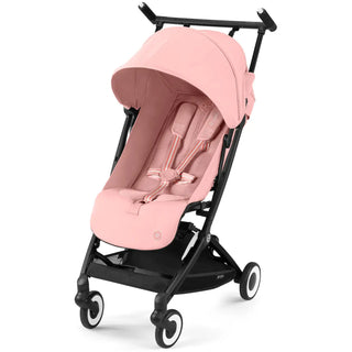 Cybex Libelle 2 Ultra Compact Lightweight Travel Stroller Candy Pink | Black Frame - 15