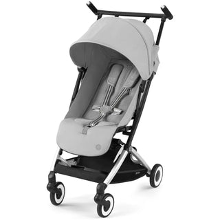 Cybex Libelle 2 Ultra Compact Lightweight Travel Stroller Fog Grey | Silver Frame - 14