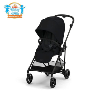 Cybex Melio Carbon 3 Stroller Moon Black - 19