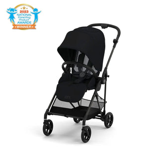 Cybex Melio Carbon 3 Stroller Moon Black - 17