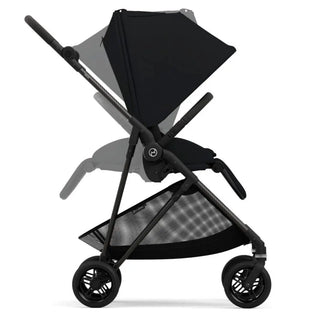 Cybex Melio Carbon 3 Stroller Moon Black - 5