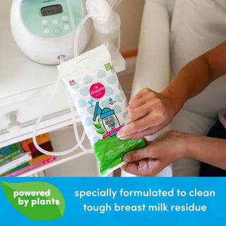 Dapple Baby Breast Pump Cleaner Wipes Fragrance Free 25ct - 2