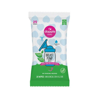 Dapple Baby Breast Pump Cleaner Wipes Fragrance Free 25ct - 1