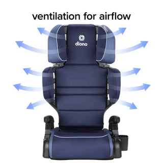 Diono Connect3® R 2-in-1 High-Back Booster (No Latch) - 11