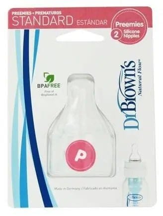 Dr. Brown's Natural Flow Bottle Nipple-2 pack - Just $3.95! Shop now at The Pump Station & Nurtury