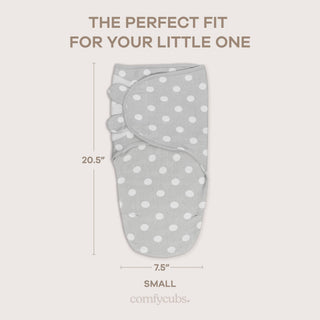 Comfy Cubs Easy Swaddle Blanket, 3 Pack