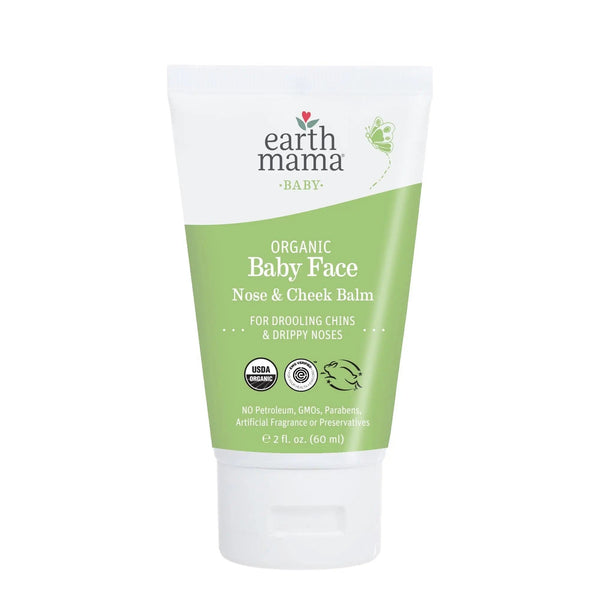 Earth Mama Baby Face Organic Nose & Cheek Balm - Just $9.99! Shop now at The Pump Station & Nurtury