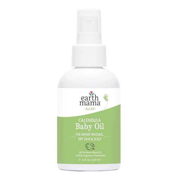 Earth Mama Calendula Baby Oil - Just $12.95! Shop now at The Pump Station & Nurtury