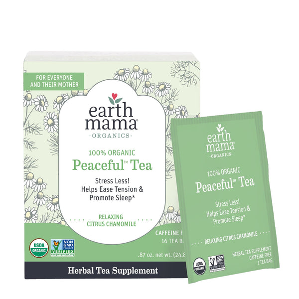 Earth Mama Organic Peaceful™ Tea - Just $5.95! Shop now at The Pump Station & Nurtury