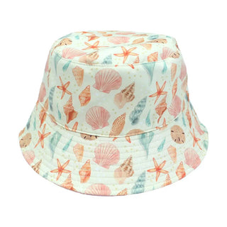 Emerson & Friends Sandy Seashells Reversible Bucket Hat Beige/Multi / Baby - 1