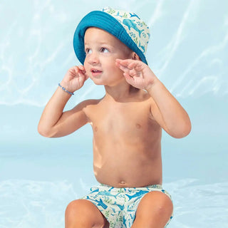 Emerson & Friends Shark Ocean Reversible Bucket Hat Baby / Blue/Multi - 3