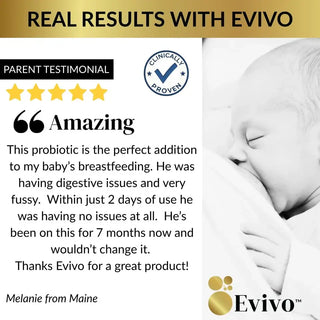 Evivo Infant Probiotic Drops w/ Vit D + Olive Oil 1 Bottle (4wk supply) - 6