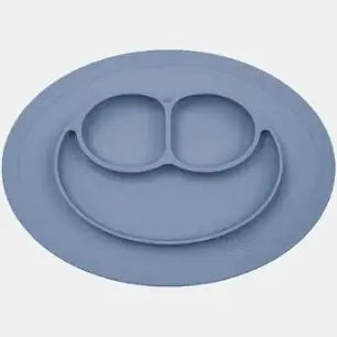 ezpz Mini Mat Baby Placemat Indigo - 1