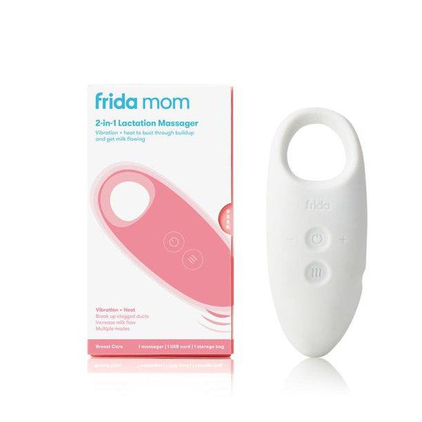 frida mom 2-in-1 Lactation Massager | Pump Station & Nurtury