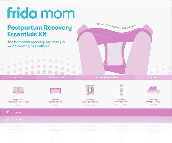 Frida Mom Postpartum Care Recovery Essentials Kit with Pads and