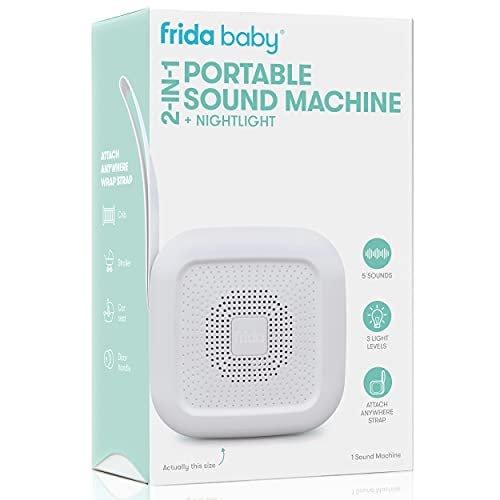 fridababy portable 2-in-1 Portable Sound Machine + Nightlight | Pump Station & Nurtury