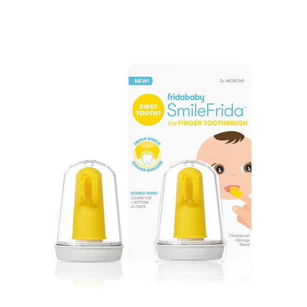 fridababy SmileFrida the Finger Toothbrush 3m+ - Just $7.95! Shop now at The Pump Station & Nurtury