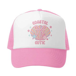 Grom Squad Trucker Hat Coastal Cutie pink/white / Mini - 1