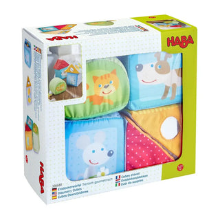 HABA Animal Discovery Cubes 6-24m - 1