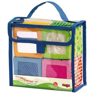 Haba Happy Quartett Baby’s 4 Piece Soft Block Set - 6
