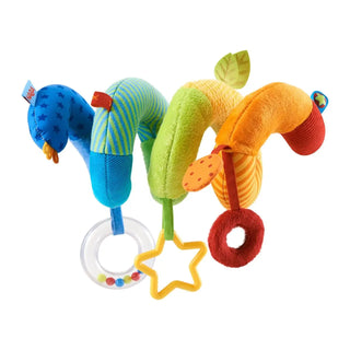 HABA Rainbow Activity Spiral Stroller Toy, 0-12m