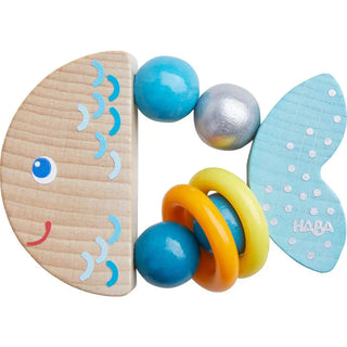 Haba Rattlefish Wooden Baby Rattle - 1