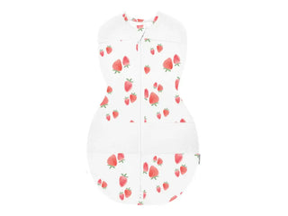Happiest Baby Sleepea 5-Second Baby Swaddle Ivory Strawberries / Small - 4