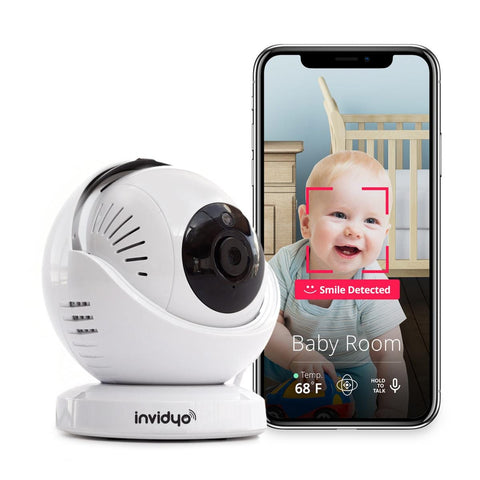 Invidyo Baby Monitor with crib mount + 1 Year Care Subscription - Just $179.99! Shop now at The Pump Station & Nurtury