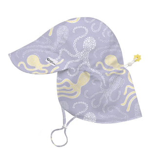 iPlay UPF50+ Eco Flap Hat Lavender Octopus / nb-6m - 8