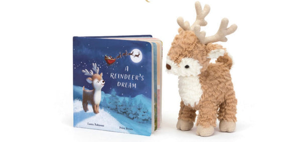 Jellycat A Reindeer's Dream Book - Just $15.95! Shop now at The Pump Station & Nurtury