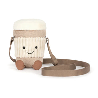 Jellycat Amuseables Perkle Coffee Shoulder Bag - 1