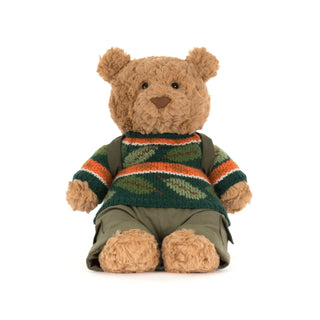 Jellycat Bartholomew Bear Hiking Outfit - 1
