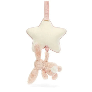 Jellycat Bashful Blush Bunny Musical Pull - Just $39.95! Shop now at The Pump Station & Nurtury