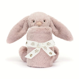 Jellycat Bashful Luxe Bunny Rosa Soother - 4