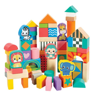 JTC Build & Imagine Wooden Blocks 18m+ - 1