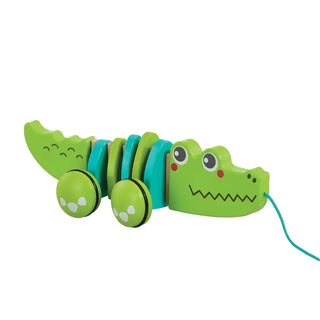 JTC Cruisin’ Crocodile Wooden Pull Toy 12m+ - 2