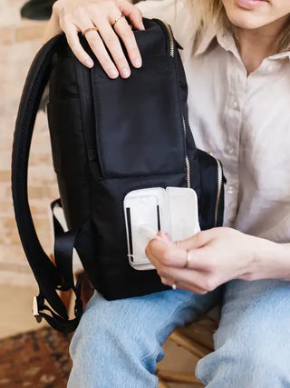 JuJuBe Satchel Diaper Bag Black - 7