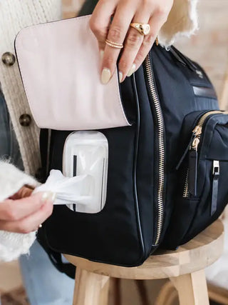 JuJuBe Satchel Diaper Bag Black - 3