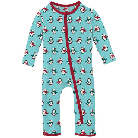 KicKee Pants Print Zipper Coverall F3 - Just $17! Shop now at The Pump Station & Nurtury