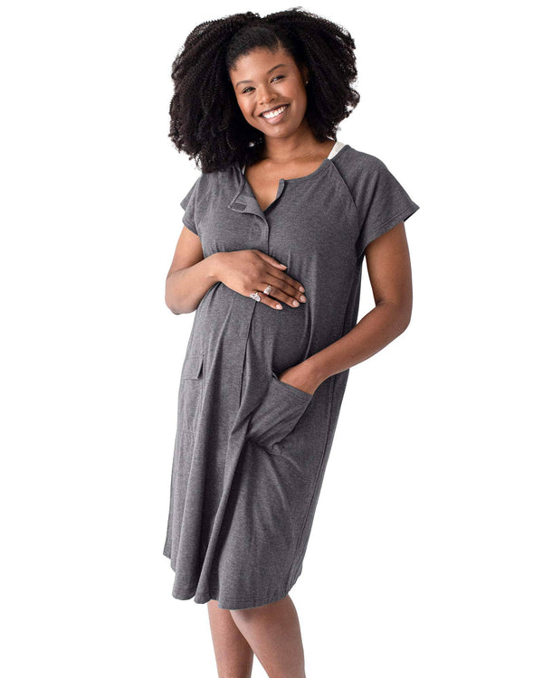 Kindred Bravely 3 In 1 Universal Labor, Delivery & Nursing Gown - Just $39.95! Shop now at The Pump Station & Nurtury