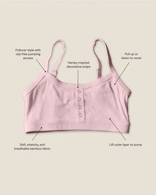 Kindred Bravely Ribbed Bamboo Pumping Bralette - 5