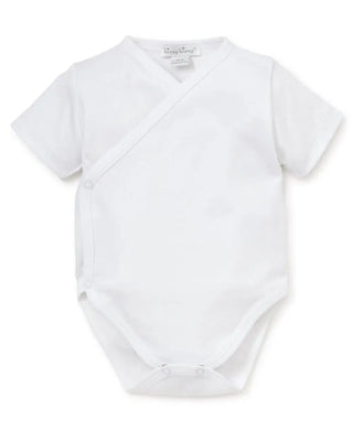 Kissy Kissy Basics S/S Cross Body Onesie White 0-3m / White - 1