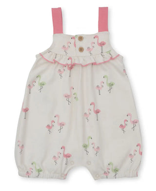 Kissy Kissy Flamingo Short Playsuit S1 Flamingo / 0-3M - 1