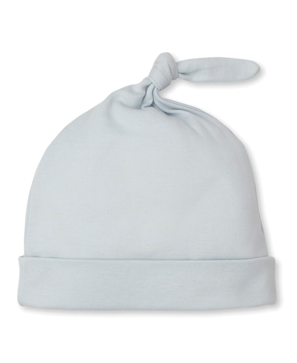 Kissy Kissy Love Lt Blue Knotted Hat S2 - Just $11.95! Shop now at The Pump Station & Nurtury