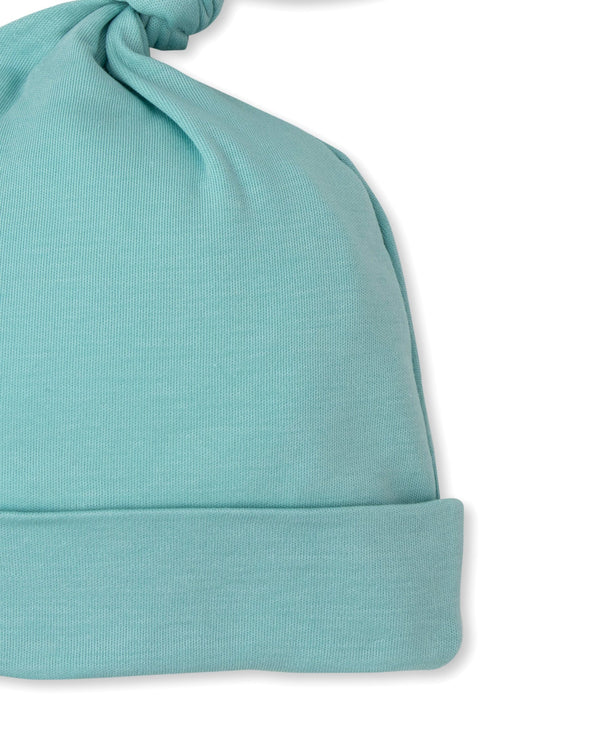 Kissy Kissy Love Turquoise Knotted Hat S1 - Just $11.95! Shop now at The Pump Station & Nurtury