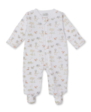 Kissy Zip Footie F3 Forest Frolic / NB - 6