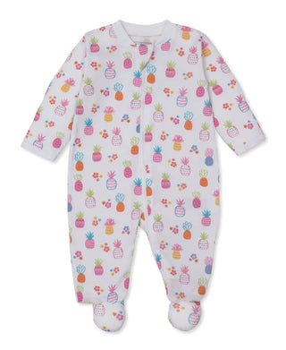 Kissy Zip Footie S1 Pineapple Paradise / NB - 7