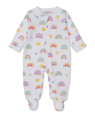 Kissy Zip Footie S1 Rainbow Sunshine / NB - 5