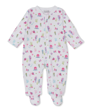 Kissy Zip Footie S4 Seahorse Surprises / NB - 4