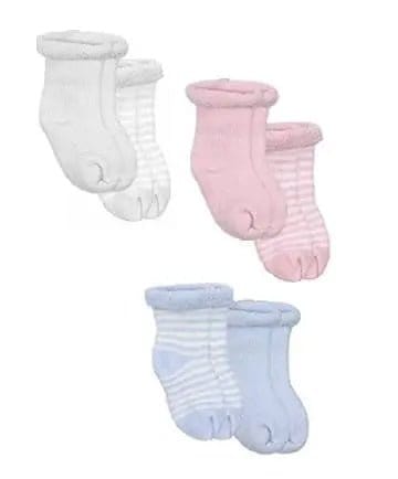 Kushies Baby Terry Newborn Socks | Pump Station & Nurtury